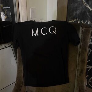 Alexander McQueen Black Short Sleeve Tee